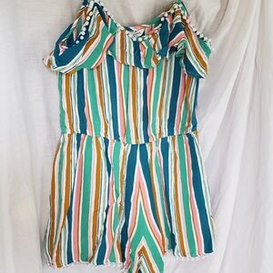 Arizona Jean Company Multicolor Striped Jumpsuit